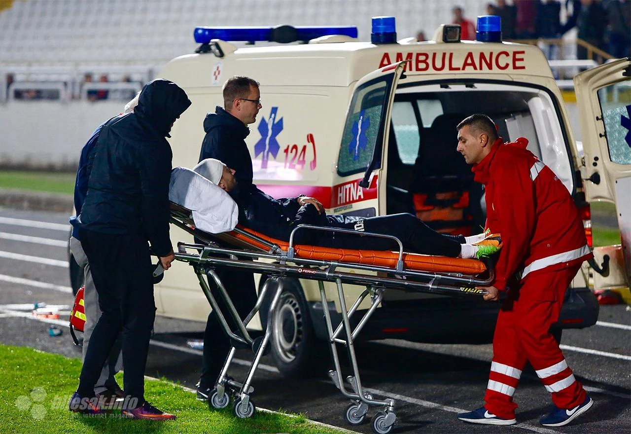 Nakon incidenta u Mostaru: Trener Sarajeva dobio potres mozga