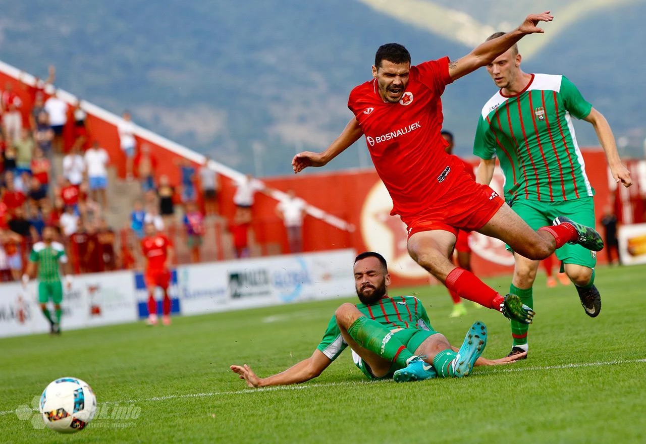 Velež nastavio seriju, Fajić ponovo strijelac 