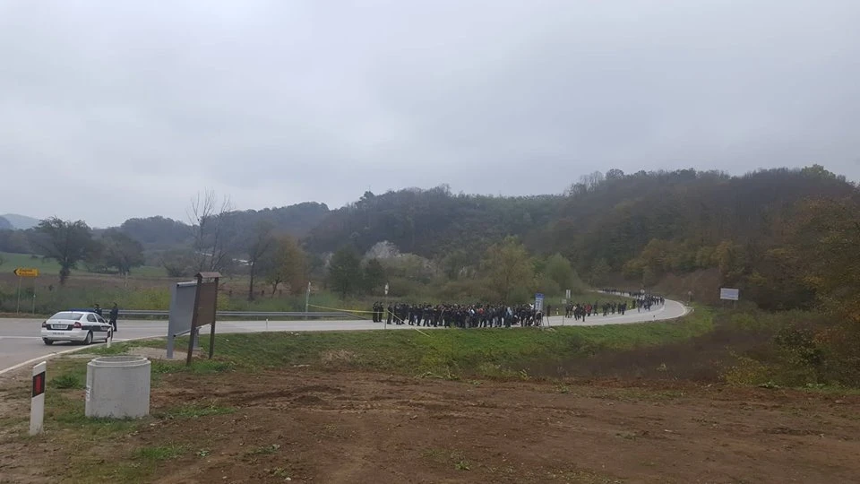 Migranti prosvjeduju zbog prosvjeda