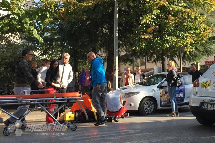 Mostar: Taxi udario pješakinju