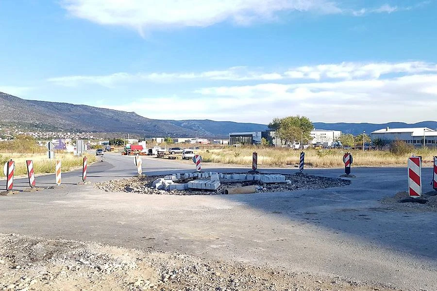 Mostar: Već demontiran friški kružni tok