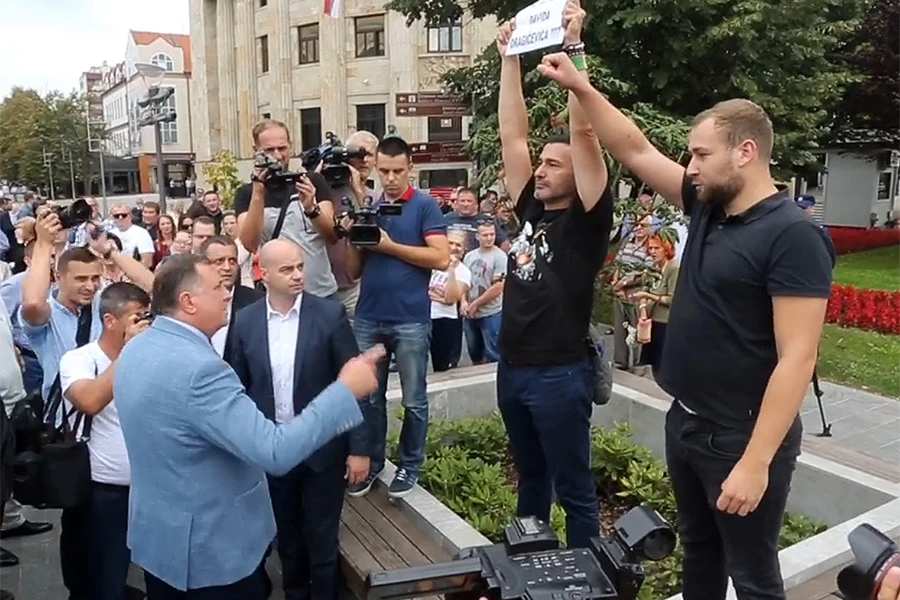 Dodik se ispričao Davoru Dragičeviću