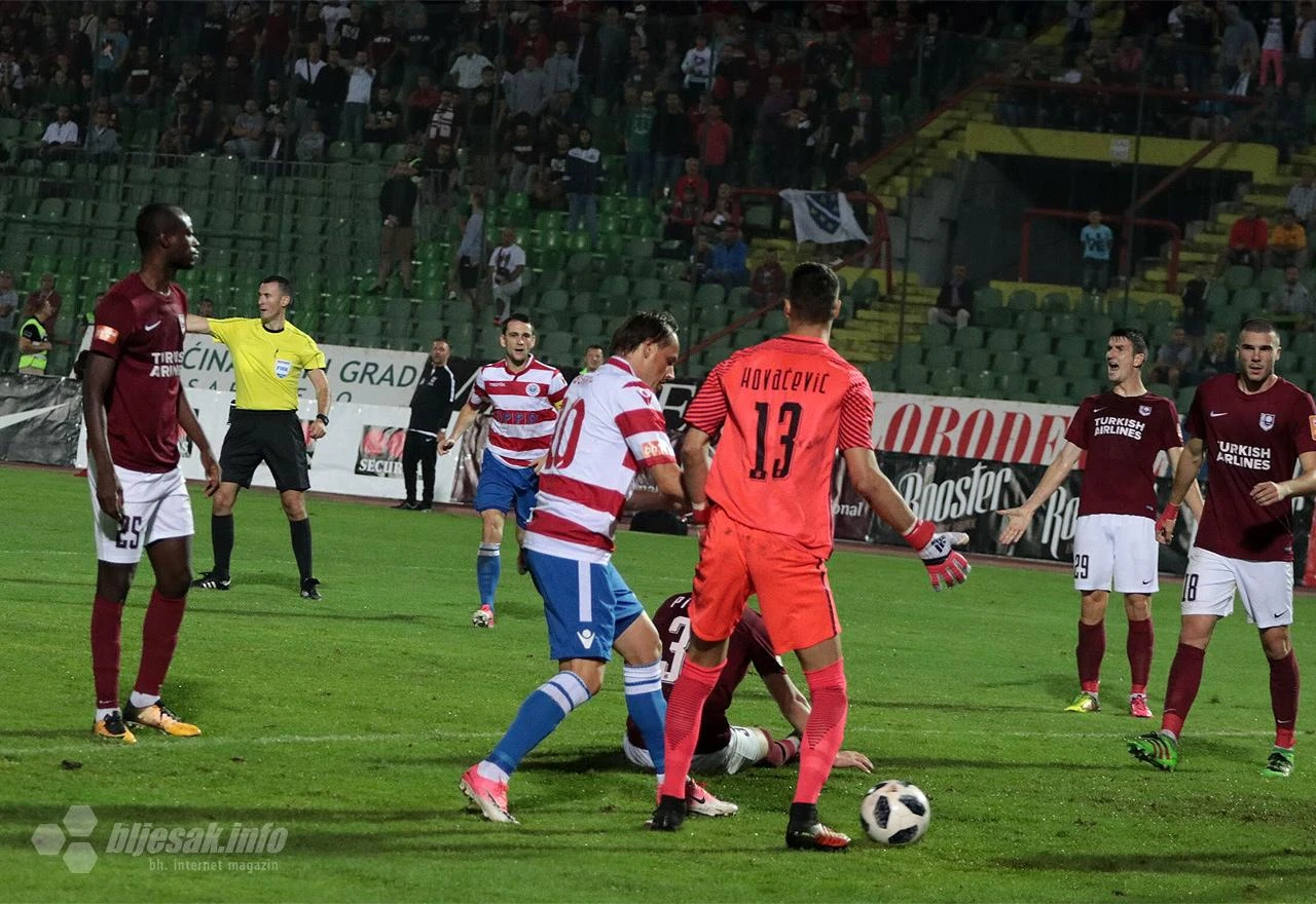 Sarajevo – Zrinjski: 6 golova, 2 crvena, jedanaesterac!