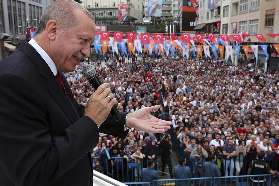 Erdogan: Turska je "meta gospodarskog rata"