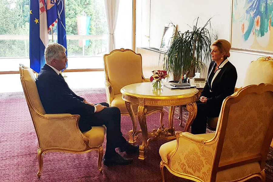 Čović kod Grabar-Kitarović: Poslije izbora najvažnije očuvati stabilnost BiH