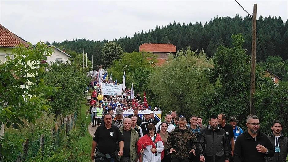 "Marš mira" prema Potočarima 