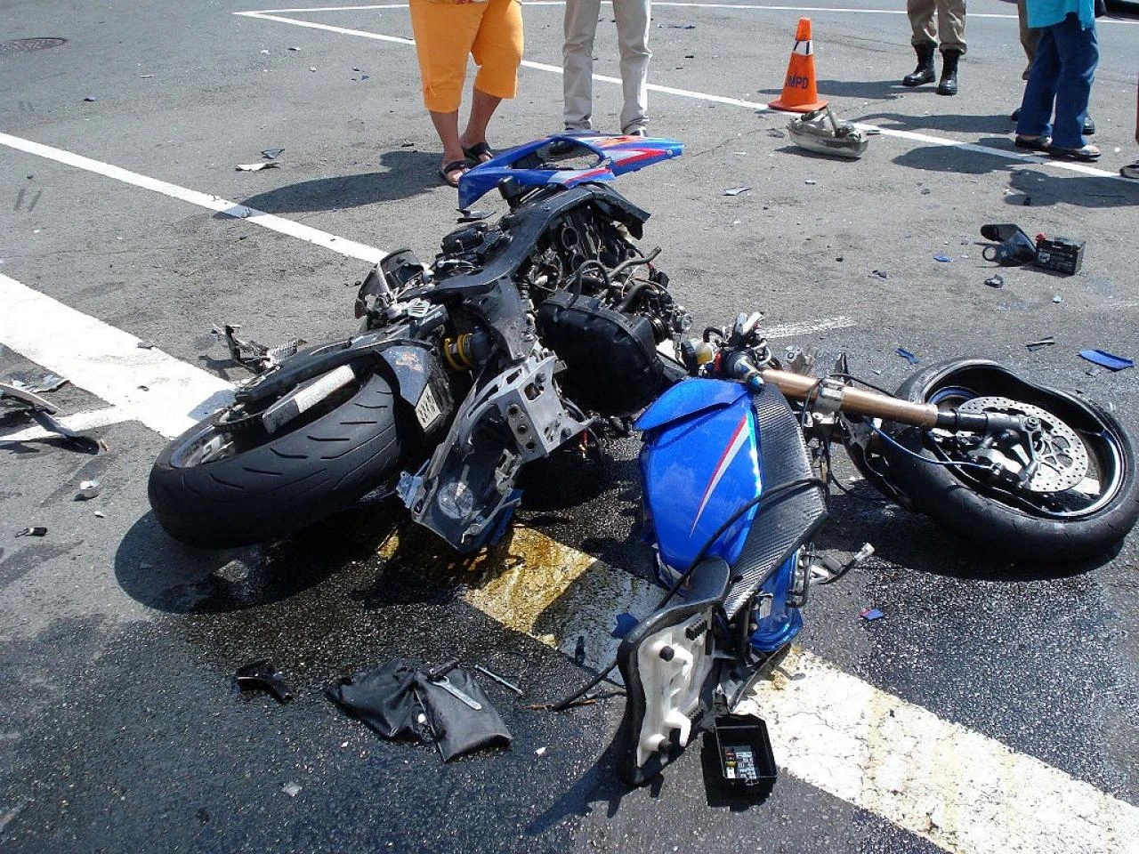 Mostar: Motociklist teško ozlijeđen u nesreći 