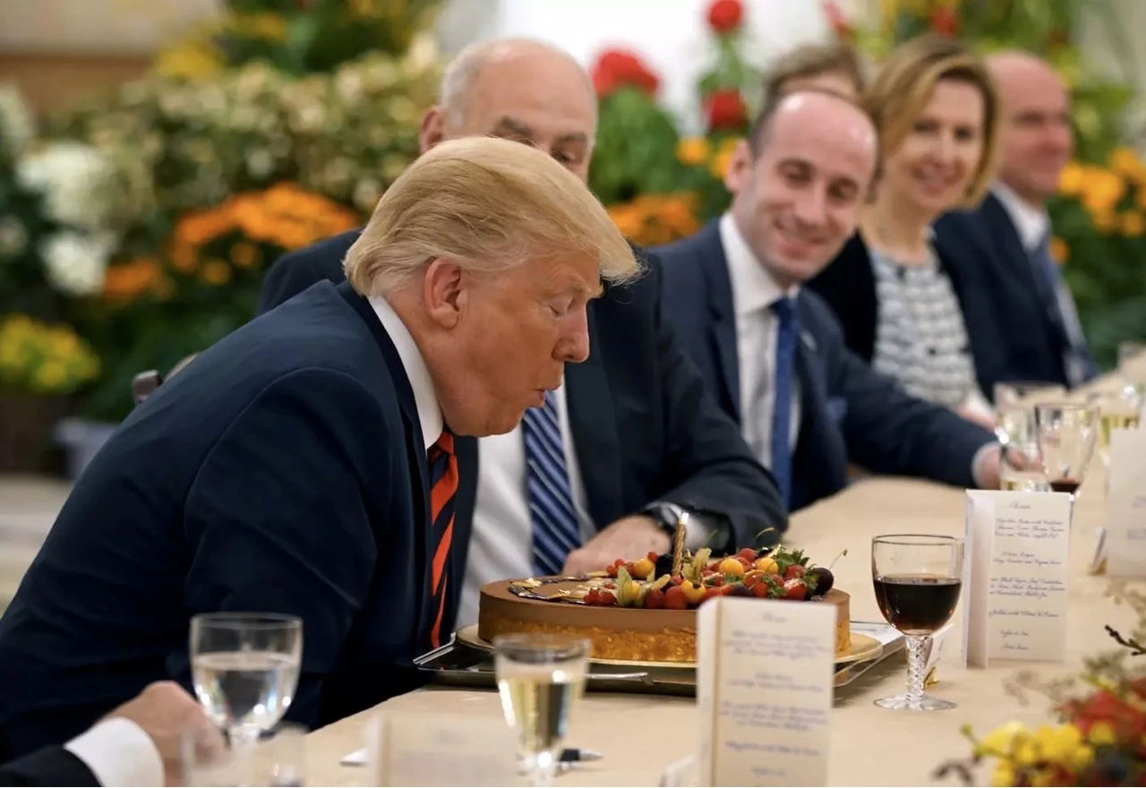 Najstariji predsjednik: Donald slavi rođendan