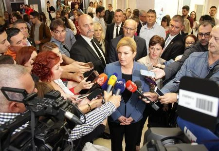 Grabar-Kitarović izrazila željenje zbog BiH