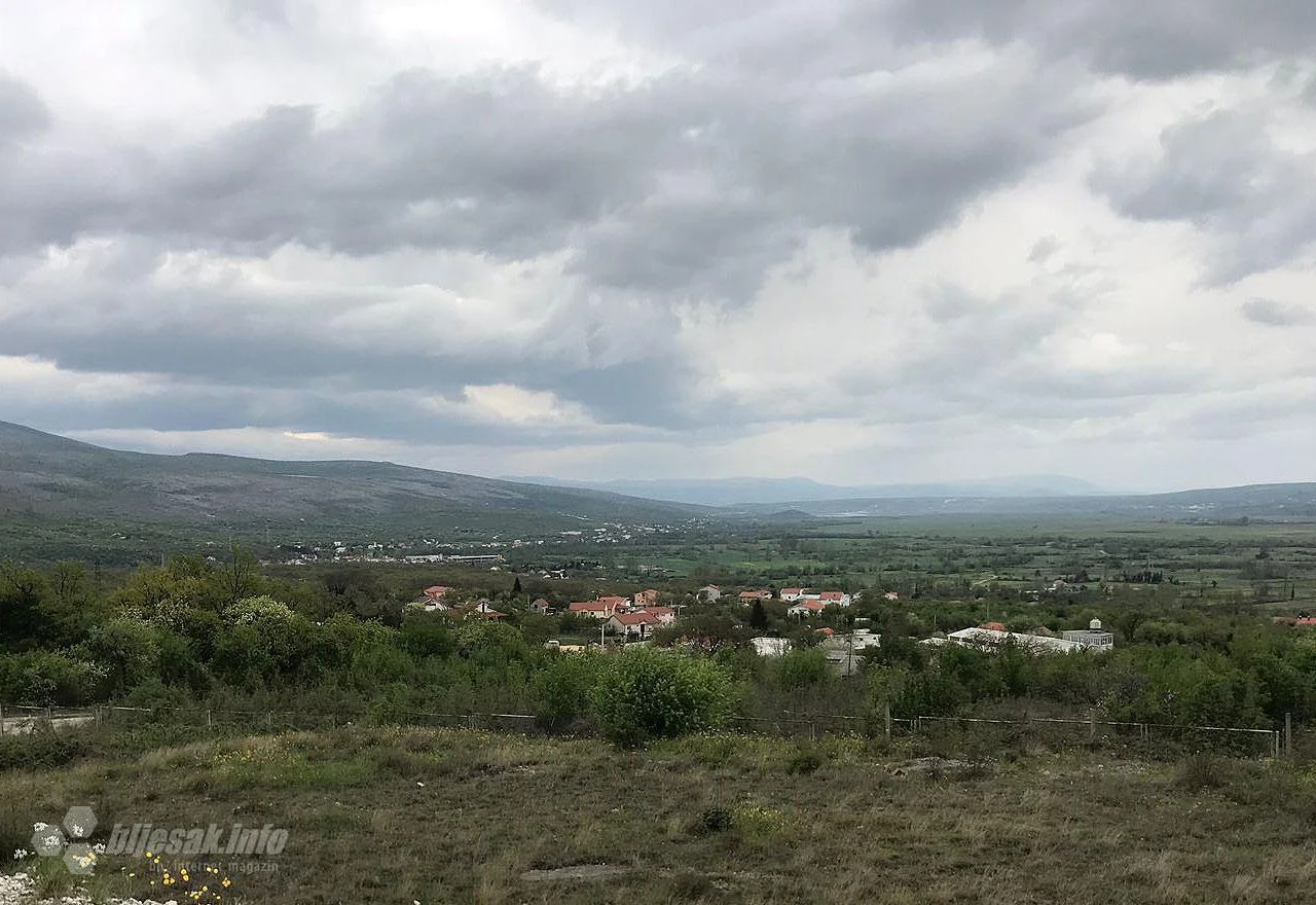 Poslijepodne pljuskovi u Hercegovini