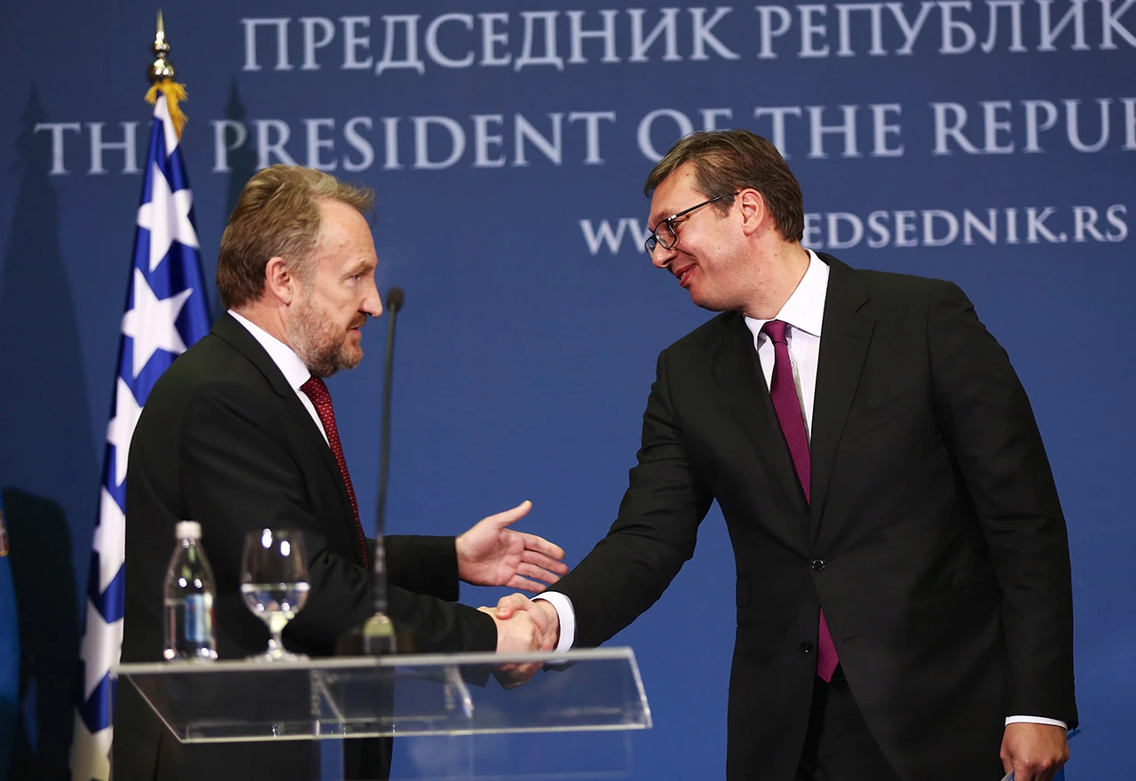 Izetbegović i Vučić razgovarali o odnosima BiH i Srbije