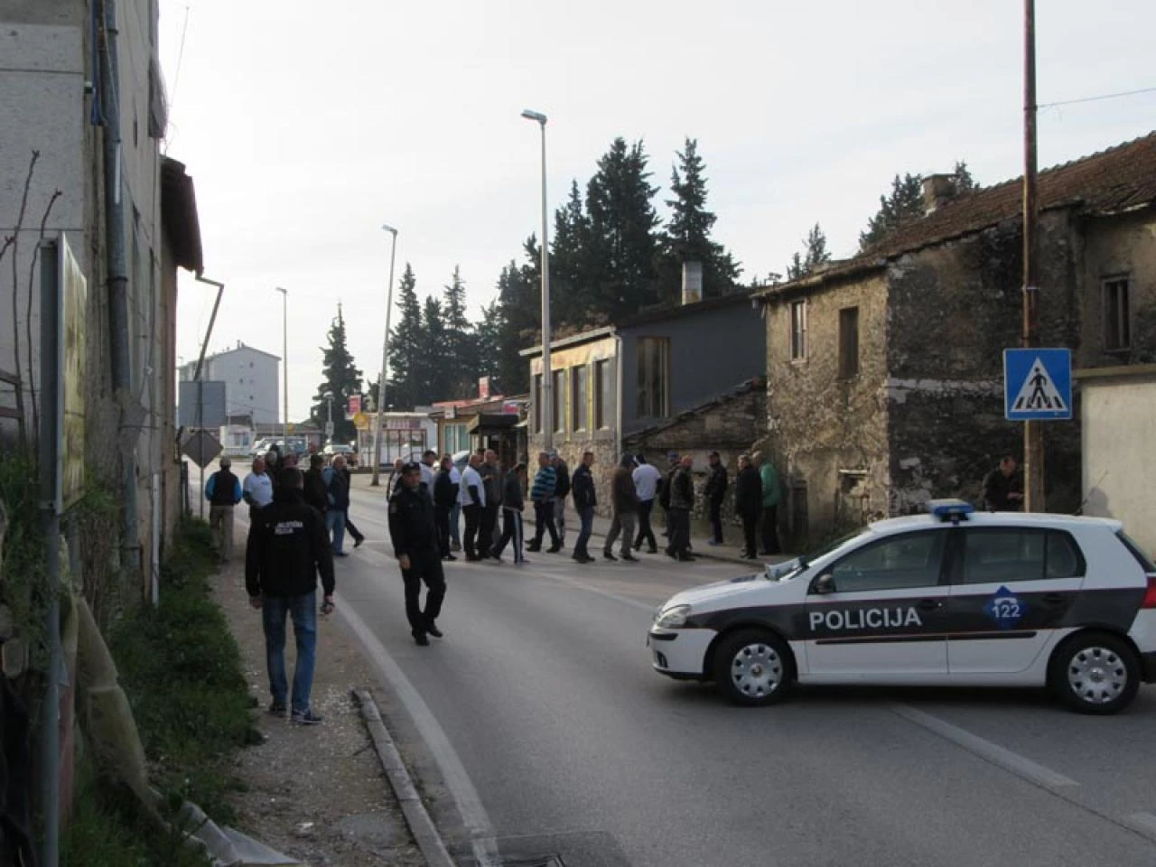 Branitelji blokirali Ljubuški