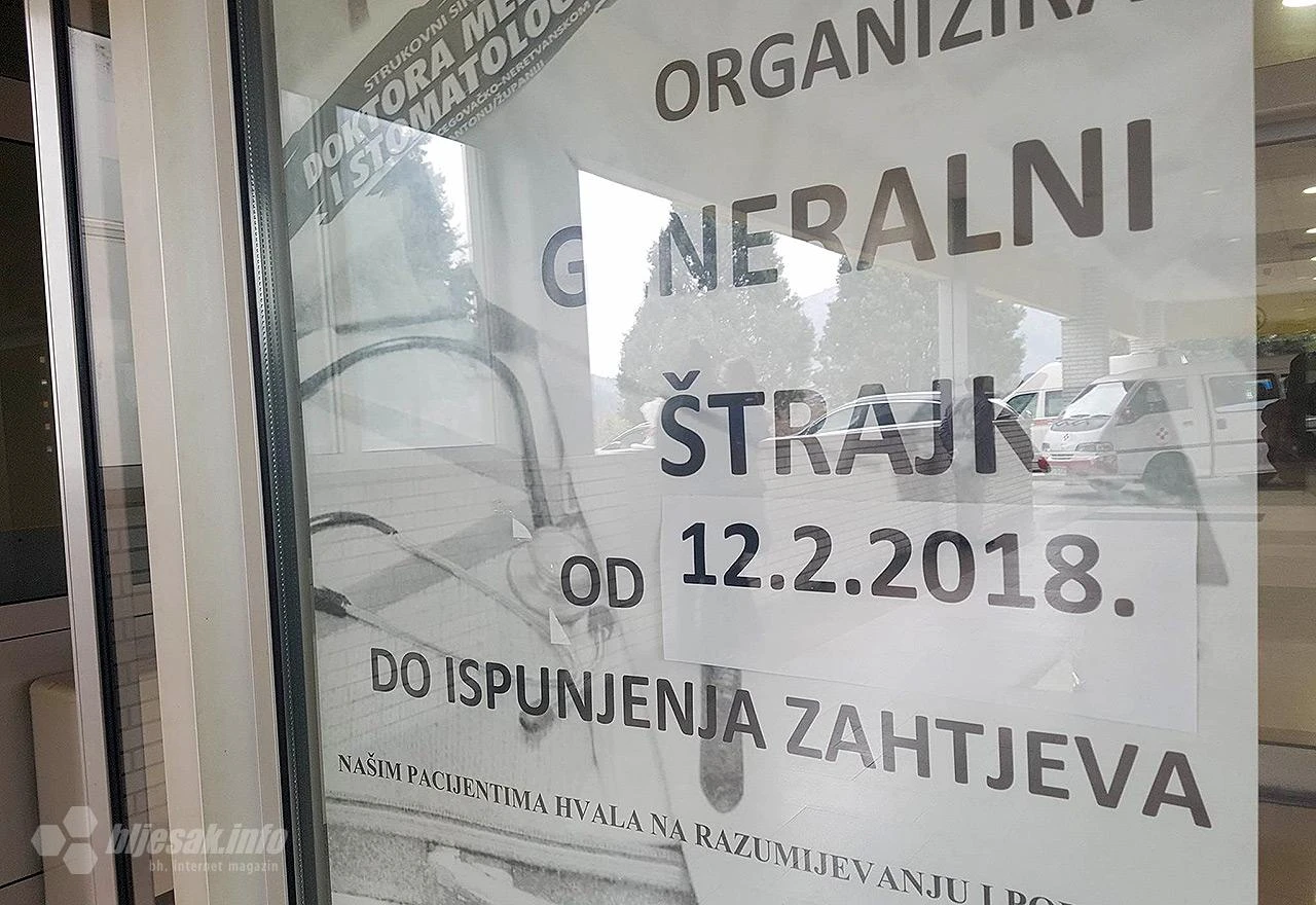 DF podržava liječnike u HNŽ-u: Vaše plaće su sramota, štrajk je opravdan