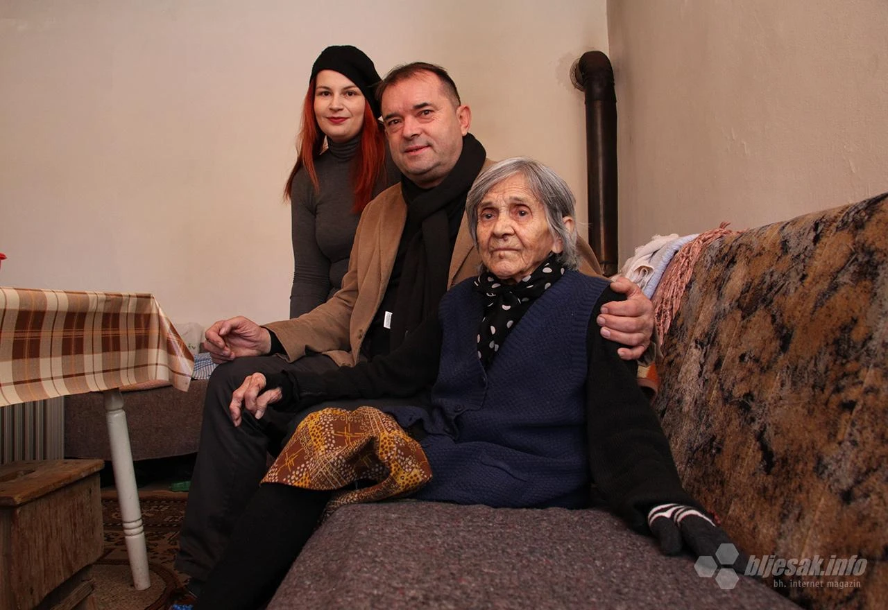 95-godišnja baka Cvijeta dobila vrijedne poklone od SPKD Prosvjete 
