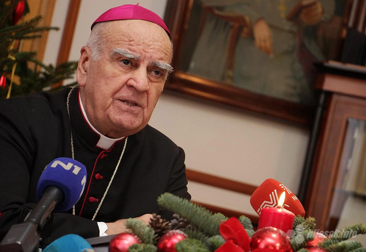 Biskup Perić uputio božićnu čestitku