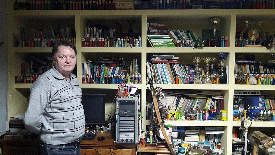 Profesor iz Sarajeva najveći kolekcionar PEZ figurica u BiH