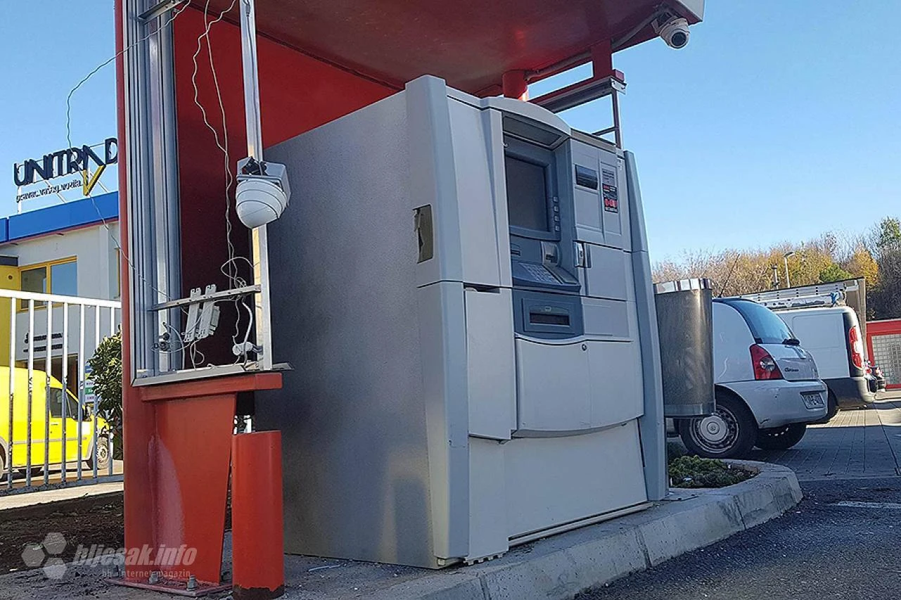 U Mostaru eksplodirao bankomat