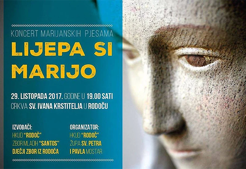 Koncert marijanskih pjesama "Lijepa si Marijo"