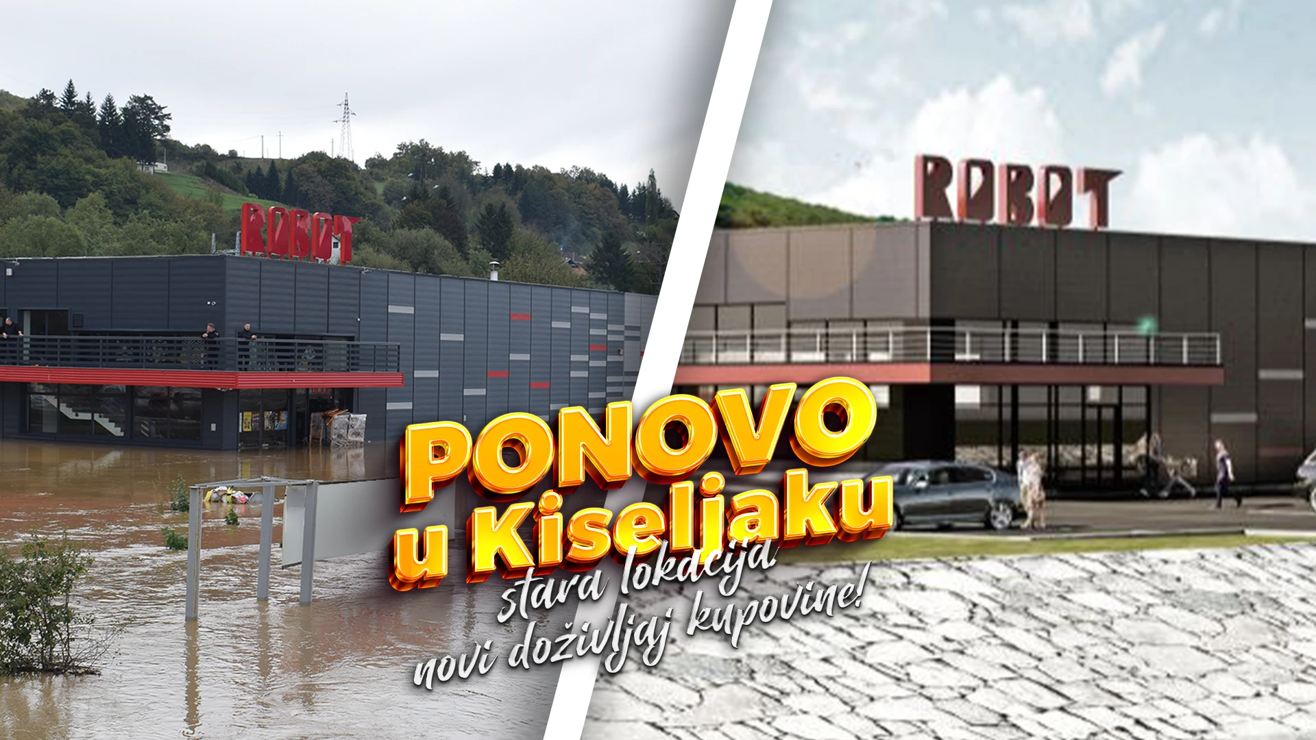 Nakon razornih poplava Robot Kiseljak ponovno otvara svoja vrata