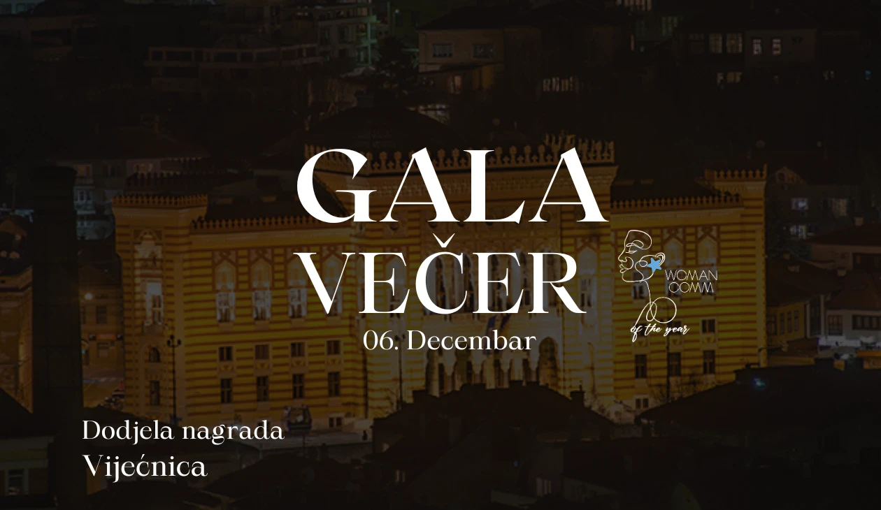 Svečana dodjela Woman.Comm of the Year 2024 i Gala Večer održat će se 6.12.