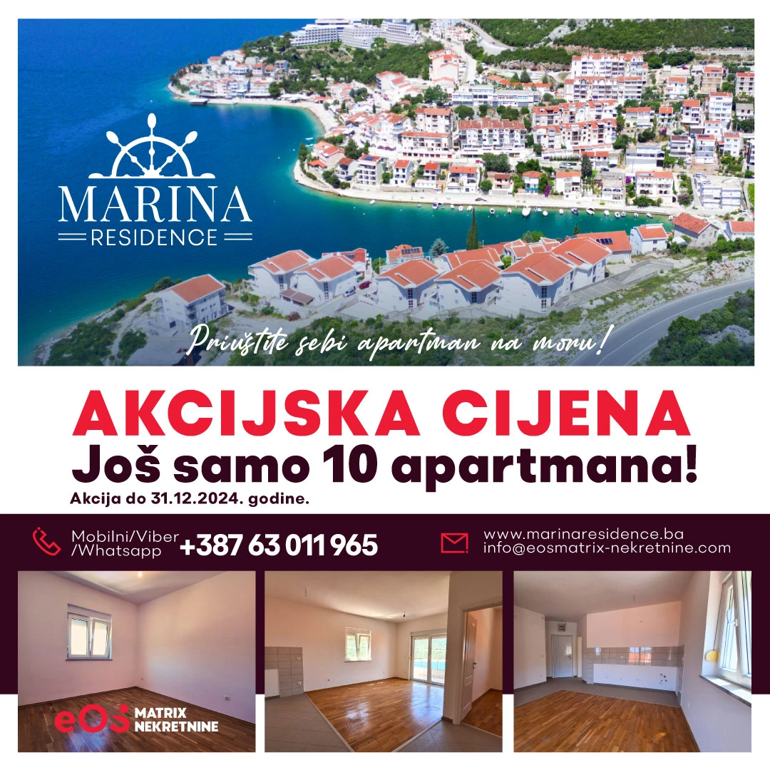 Marina Residence: Akcijska cijena apartmana