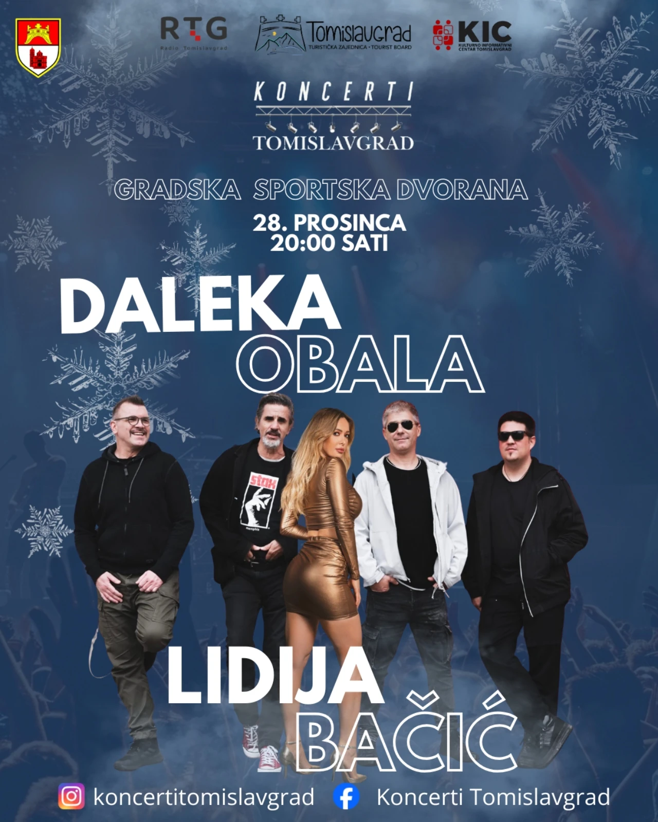 U Tomislavgrad stižu: Lidija Bačić, Jole i Daleka obala!