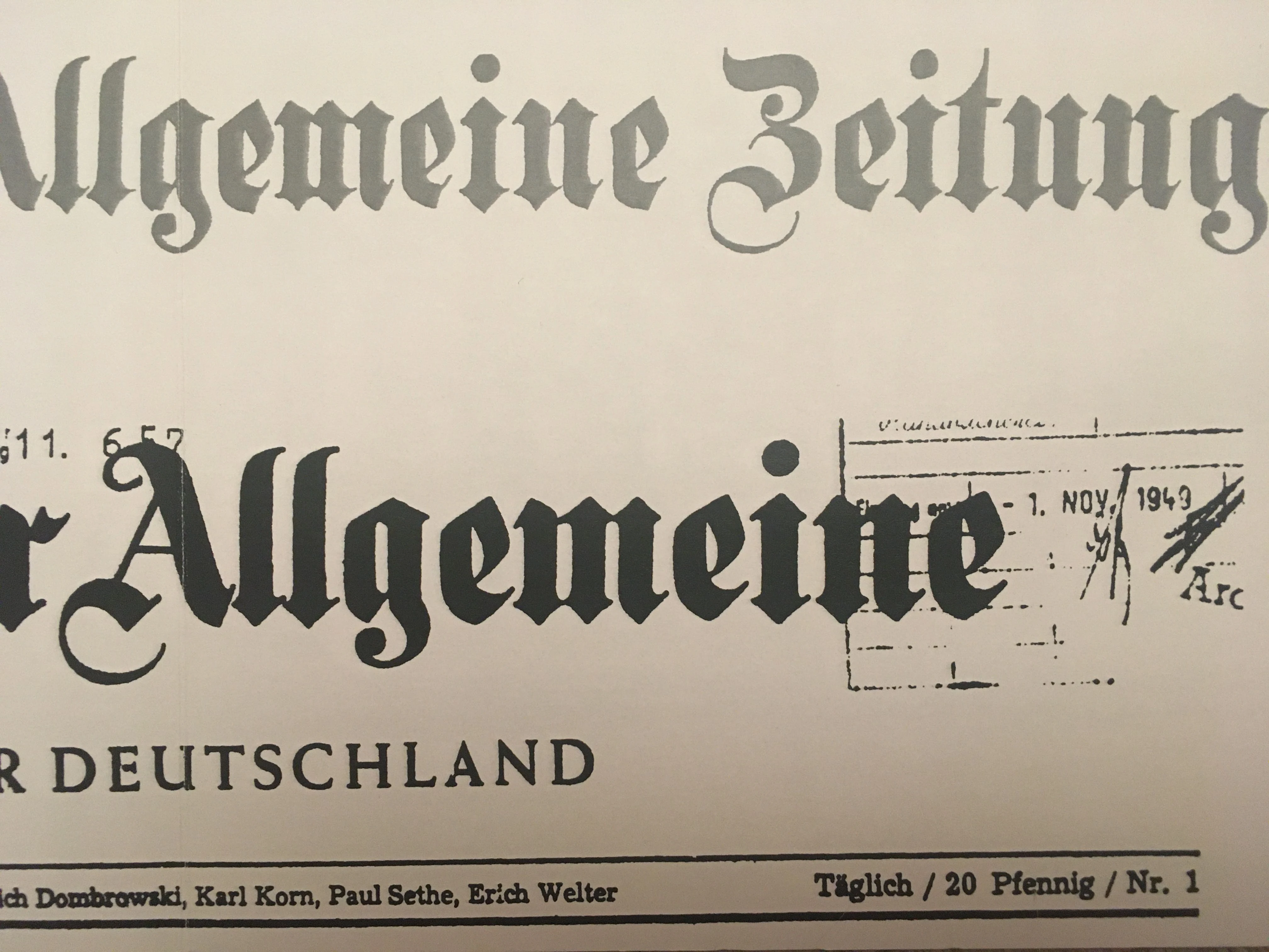 75. rođendan Frankfurter Allgemeine Zeitunga, jednog od najutjecajnijih europskih medija