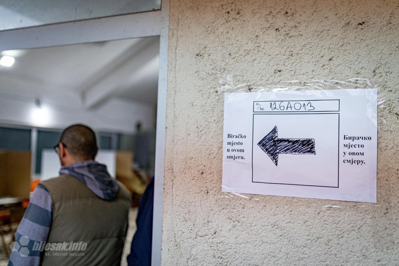 Zatvorena birališta u Jablanici, na lokalne izbore izašlo 66% građana