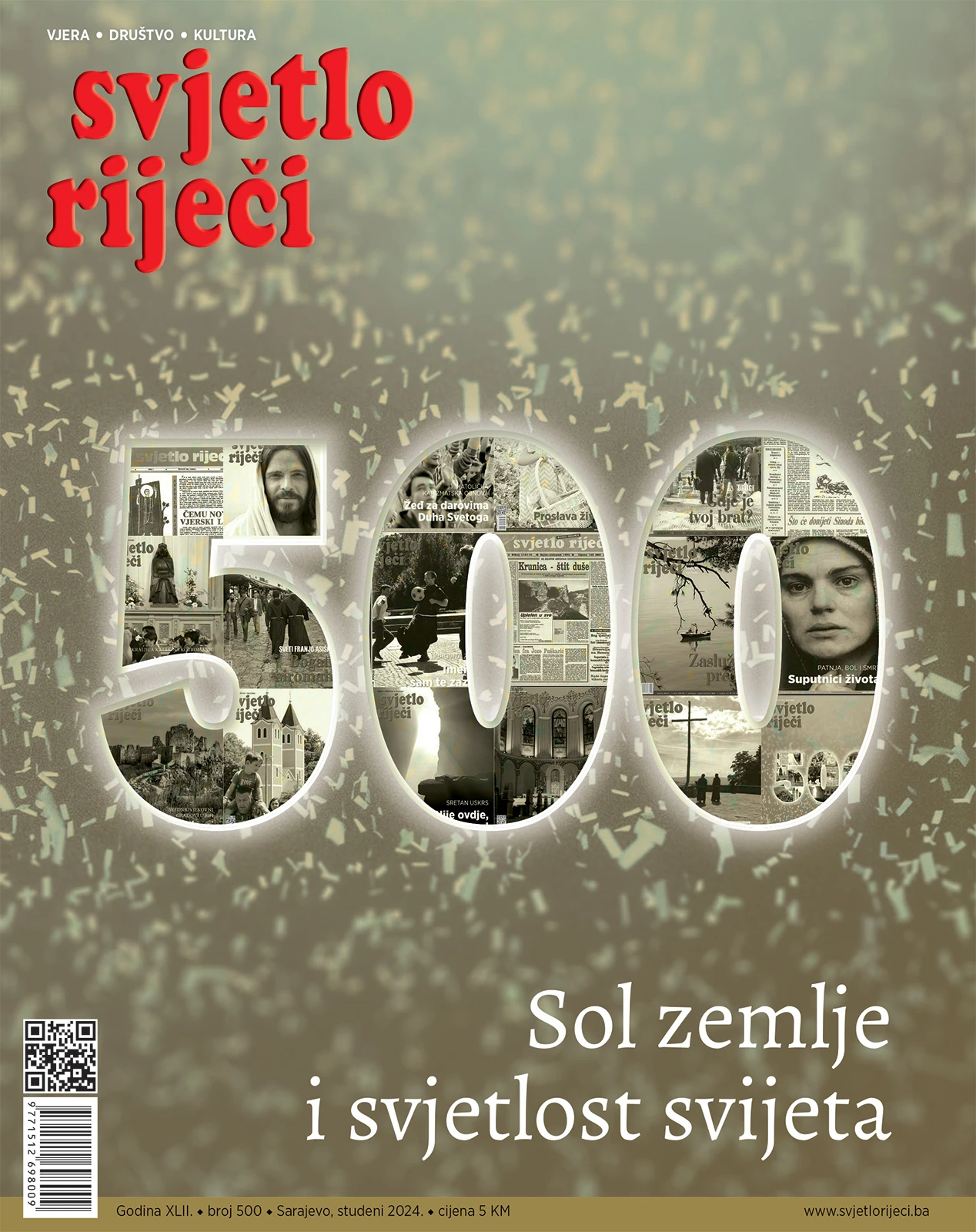 Iz tiska je izišao jubilarni 500. broj revije Svjetlo riječi
