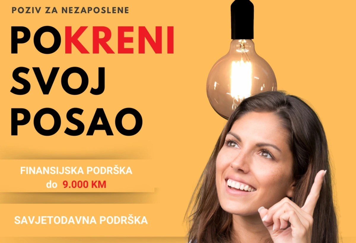 Javni poziv nezaposlenim osobama s područja Hercegovine