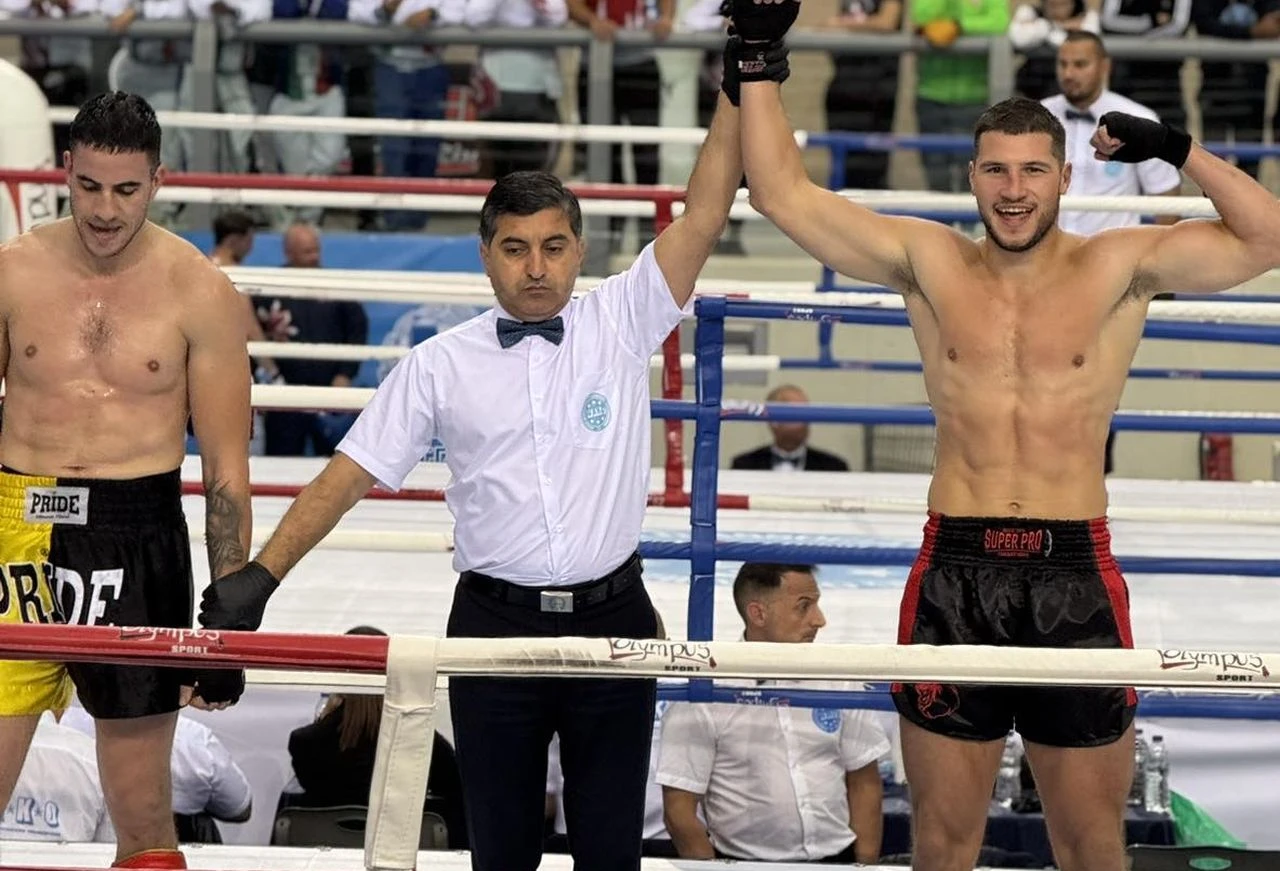 Albert Ugrinčić u finalu Europskog prvenstva 