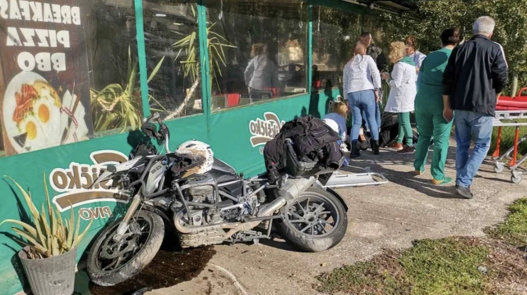 U prometnoj kod Ljubinja, teško ozlijeđen motociklist iz Trebinja
