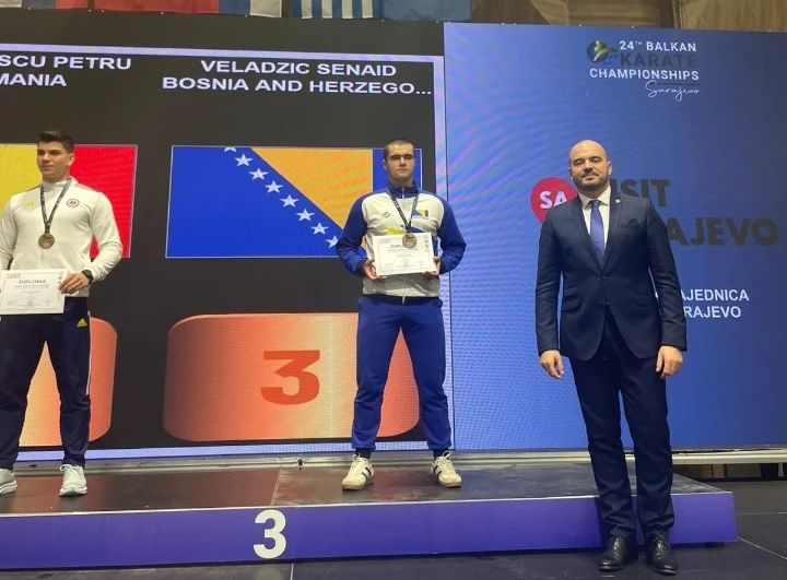 Mostarac brončani na Balkanskom prvenstvu u karateu