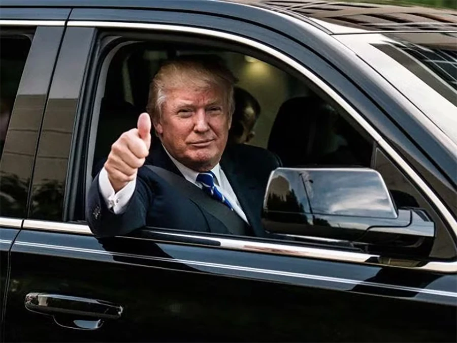 VIDEO | Što vozi Donald Trump?
