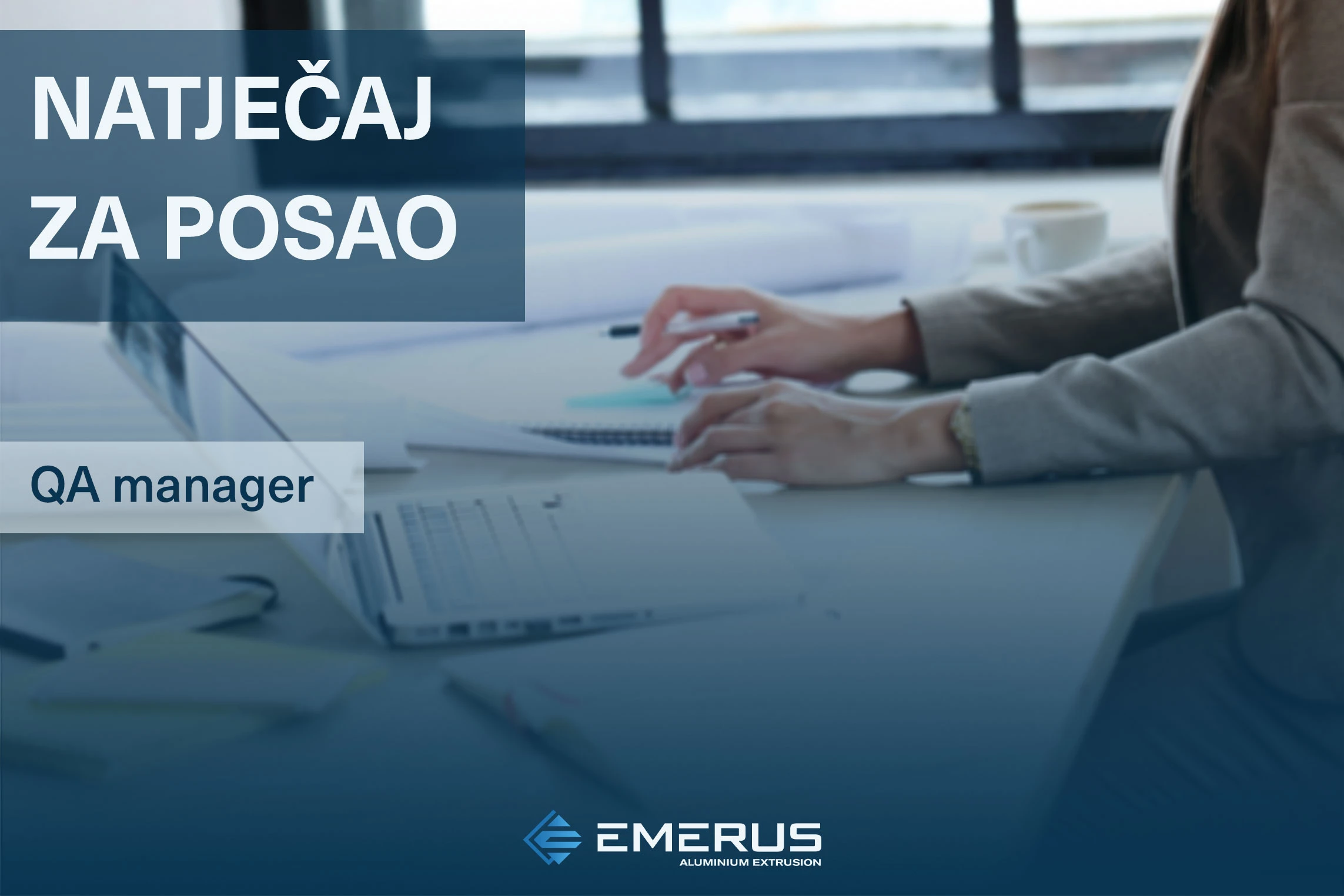 Otvorena pozicija u Emerusu: QA Manager