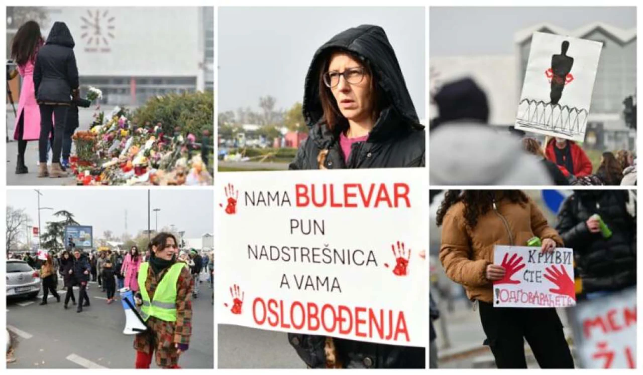 Novi prosvjed u Novom Sadu: Blokirana raskrsnice kod Željezničkog kolodvora