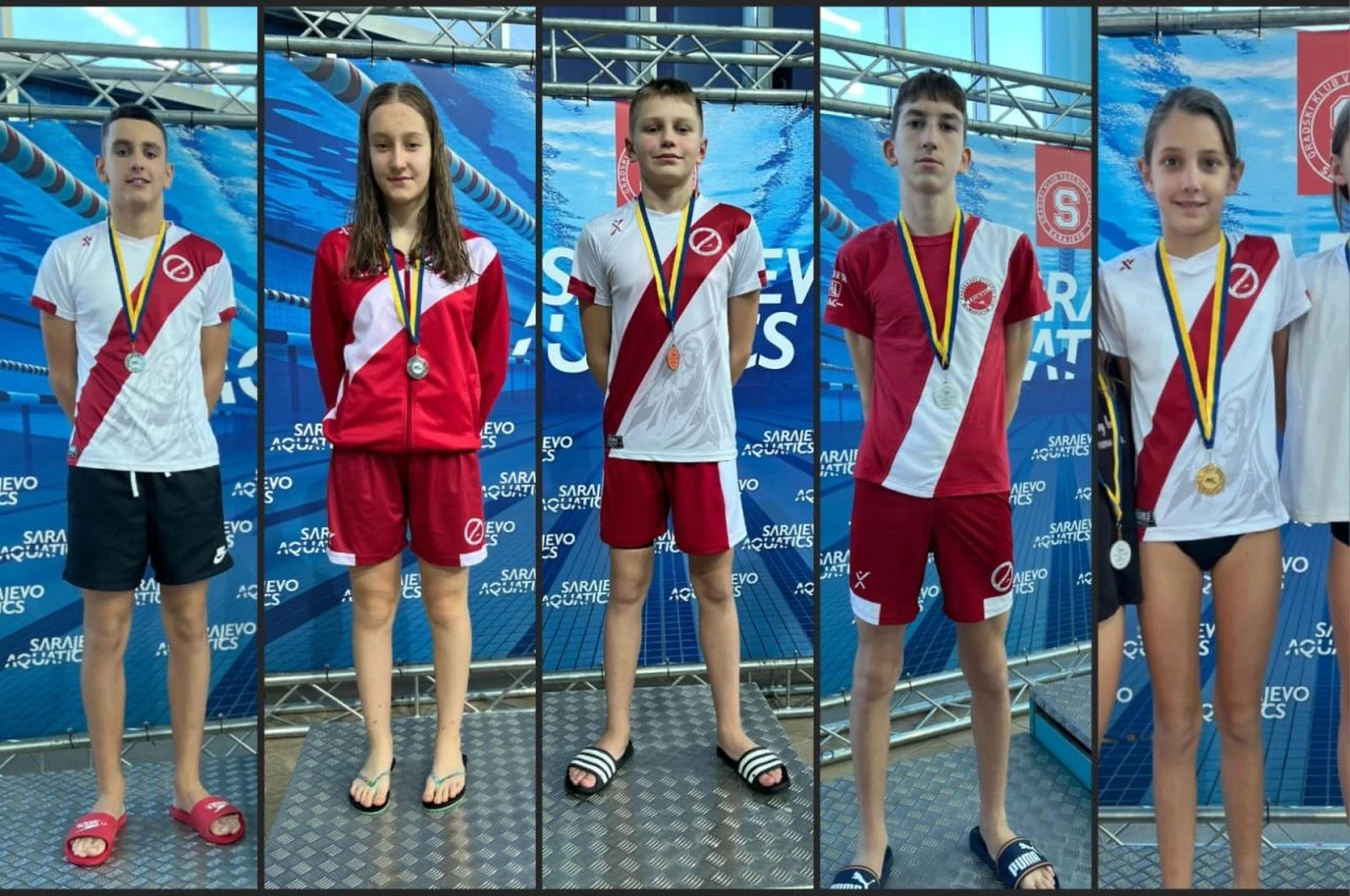 SPK Zrinjski uspješan i na plivačkom mitingu  “Sarajevo Aquatics 2024." 