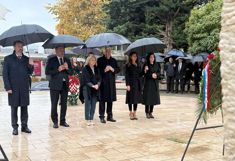 Čović i visoko izaslanstvo u Grudama na obilježavanju Dana Općine, Dana ŽZH i HZHB