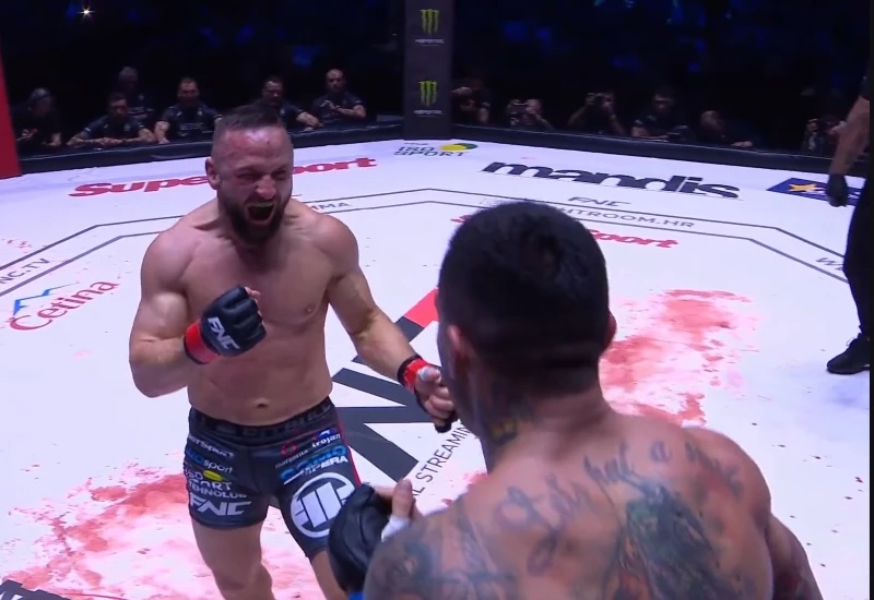 VIDEO | MMA spektakl u Areni Zagreb: Slo Rocky pobijedio Ilića
