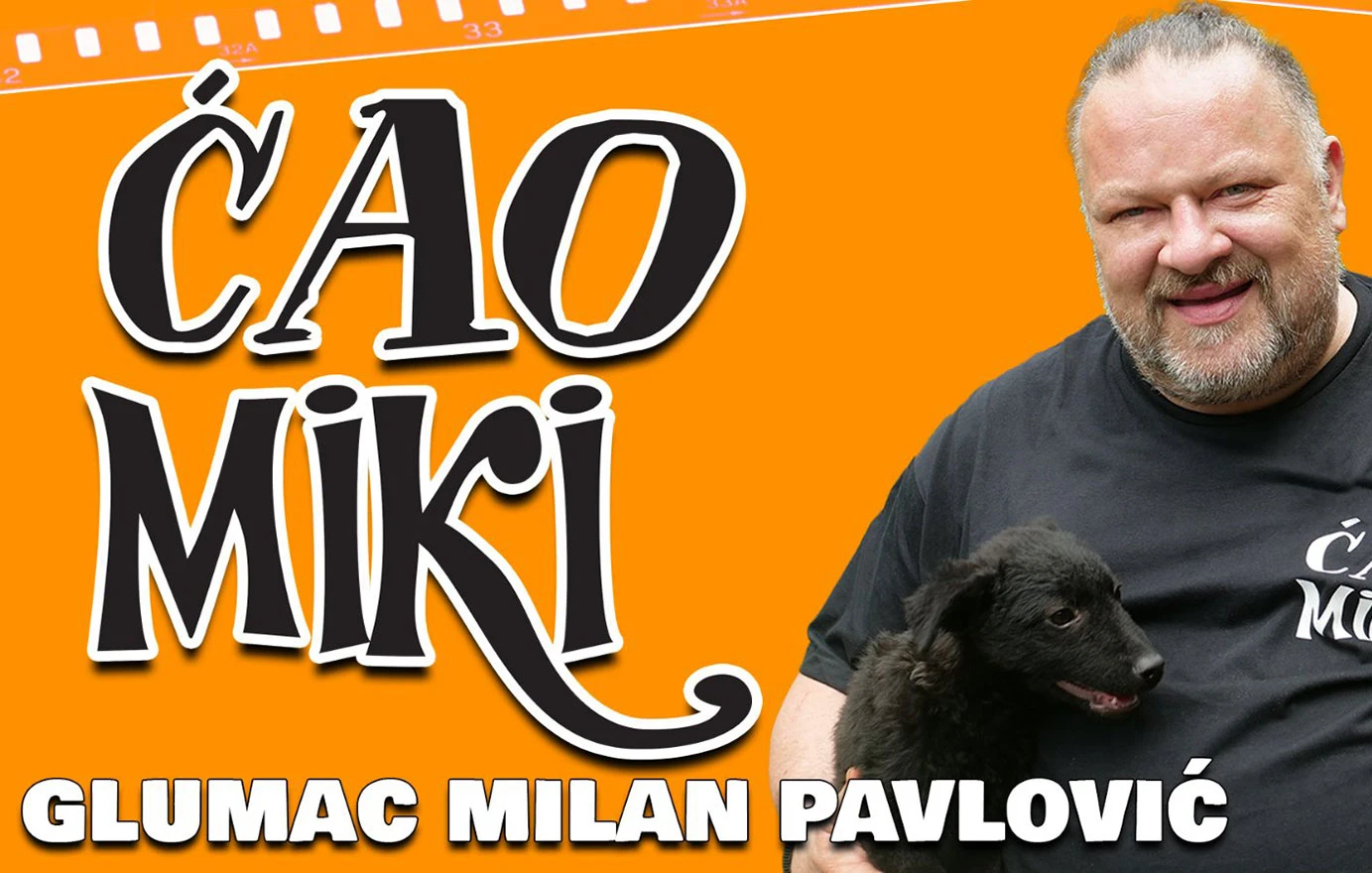 Glumac Milan Pavlović snima novi serijal pod nazivom 'Ćao Miki'