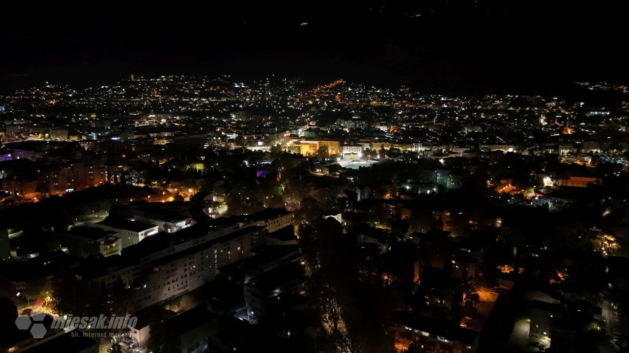 Rasvjeta u Mostaru: Idealno nije…