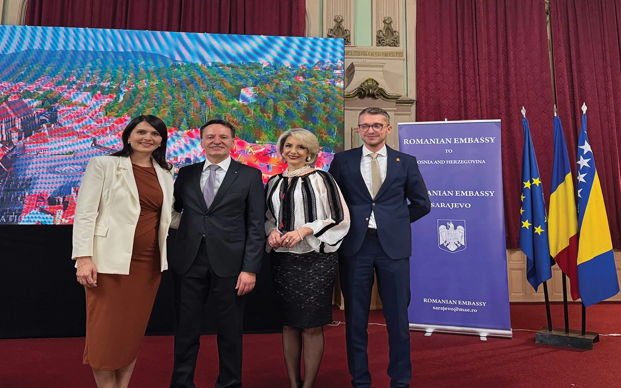 Davorin Vidačković i GUMA M u fokusu na prijemu povodom Dana Državnosti Rumunjske