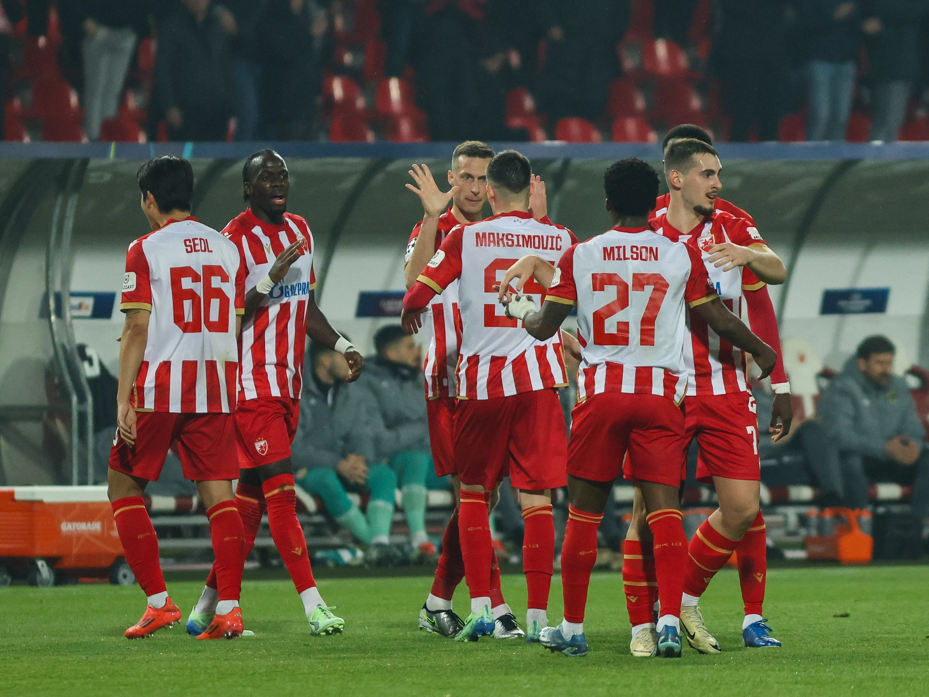 Pukla petarda: Crvena zvezda demolirala Stuttgart