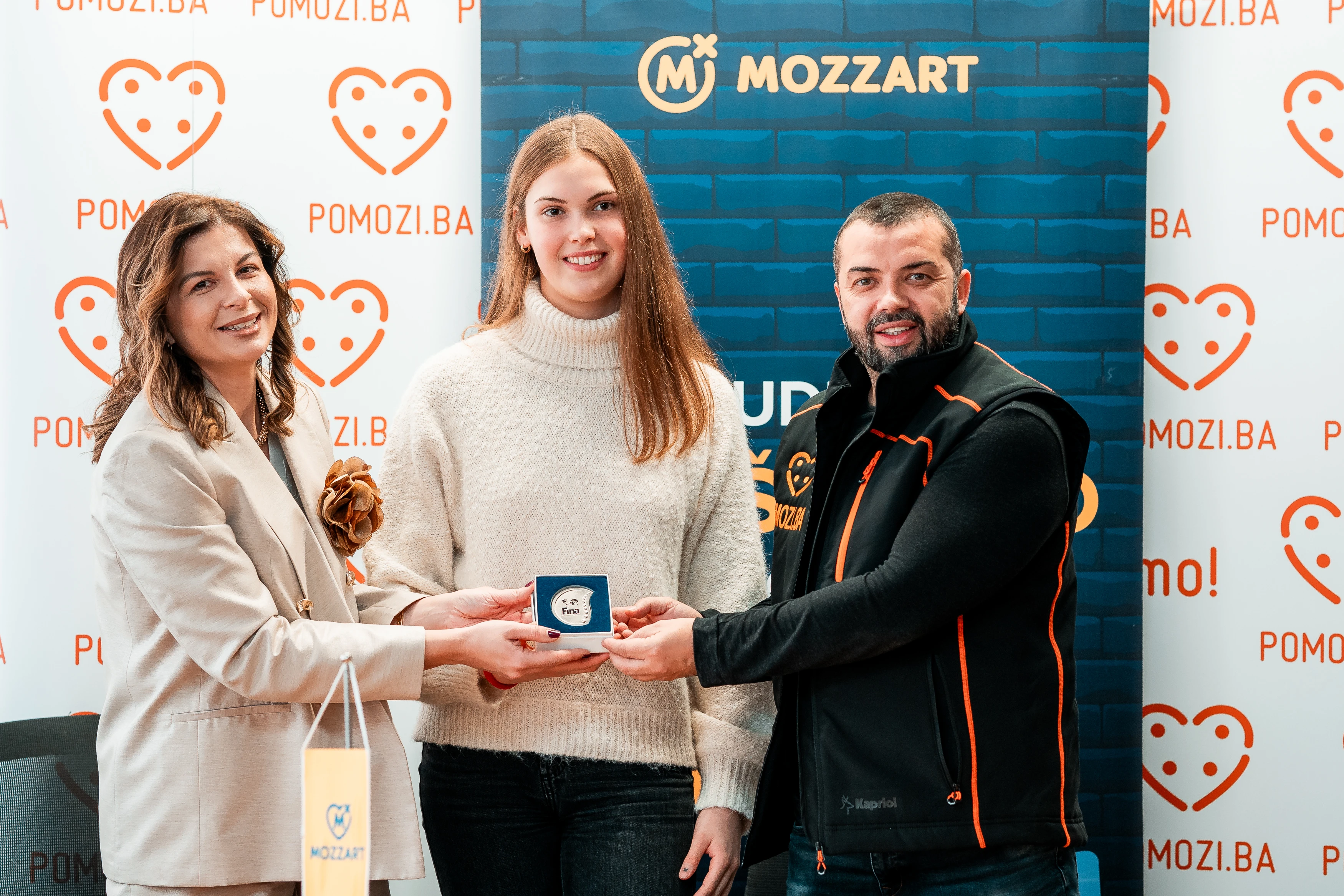Bronca Lane Pudar, uz Mozzart i Pomozi.ba, postaje Medalja humanosti