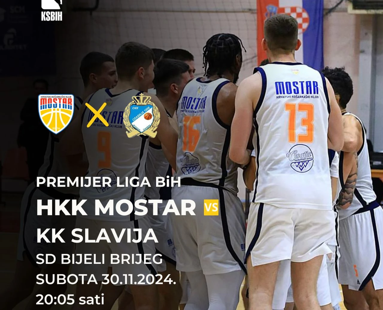 Košarkaši Mostara večeras protiv Slavije