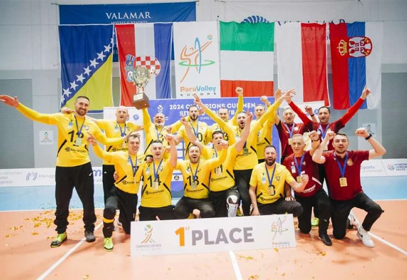 Sjedeća odbojka: Fantomi jesenji šampioni BiH