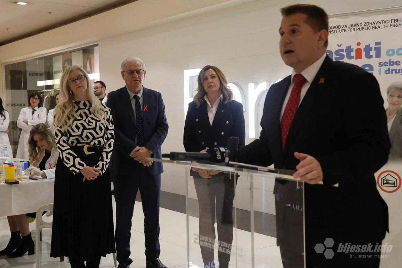 Broj oboljelih od HIV-a raste: HNŽ druga županija po broju novootkrivenih