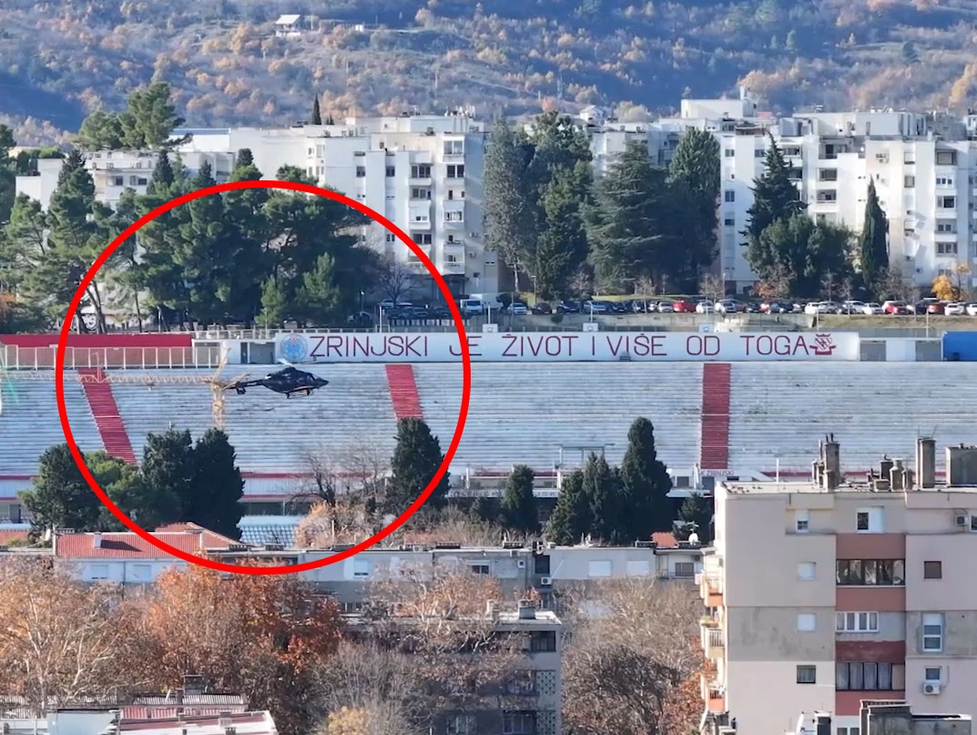 Milorad Dodik izazvao pažnju dolaskom helikopterom na sastanak u Mostaru