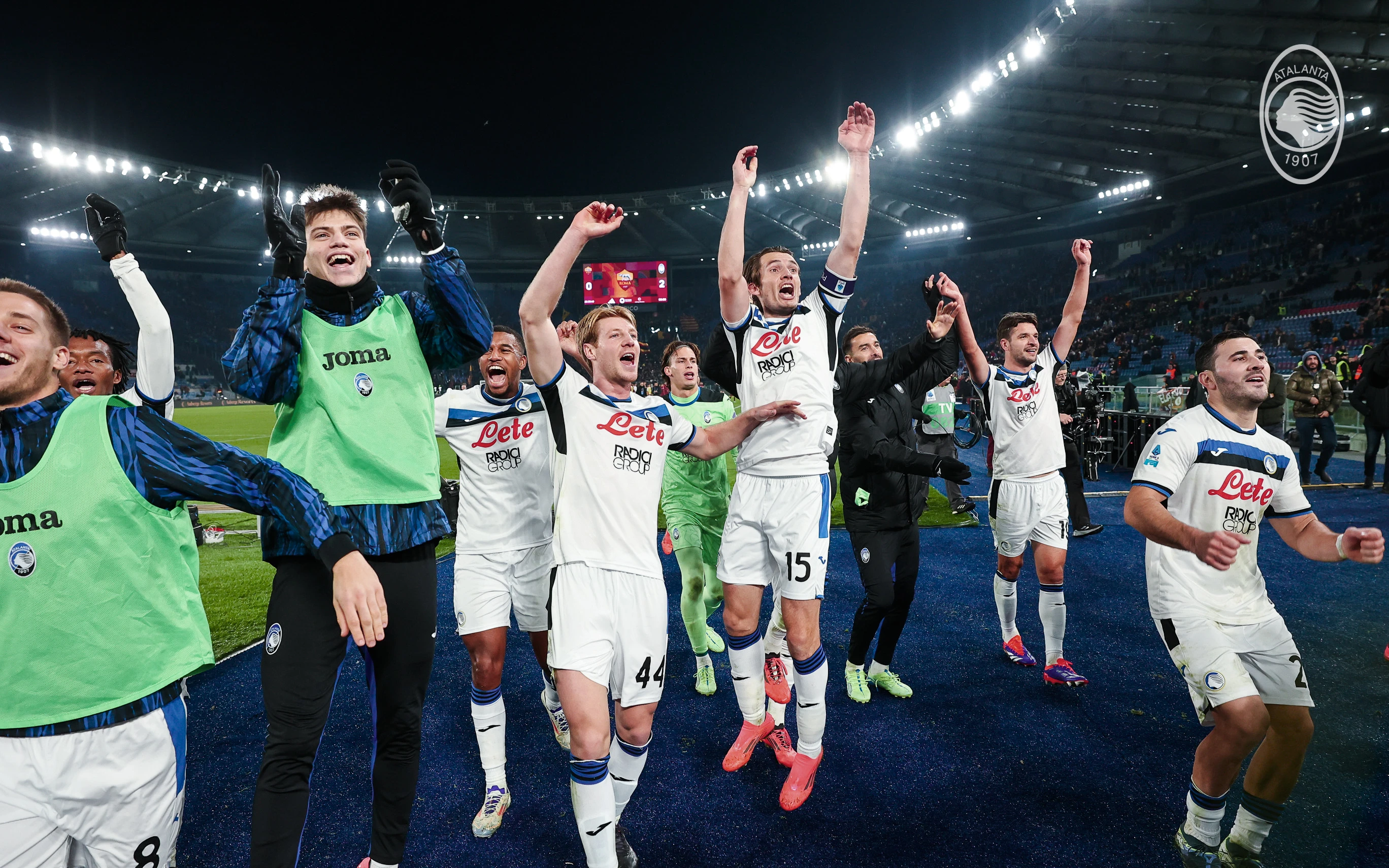 VIDEO I Atalanta slavila u Rimu i ostala odmah uz Napoli na vrhu