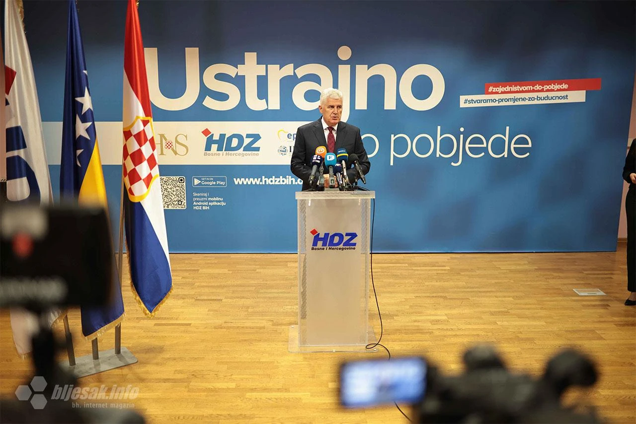 Čović: SDA ide na političku igru